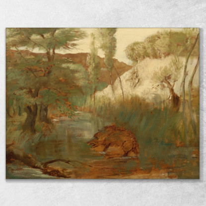 Il Cinghiale Edgar Degas edg199 quadro stampato su tela