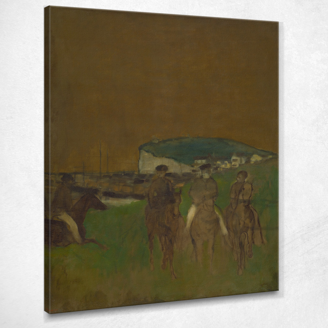 Giro Mattutino Edgar Degas edg214 quadro stampato su tela