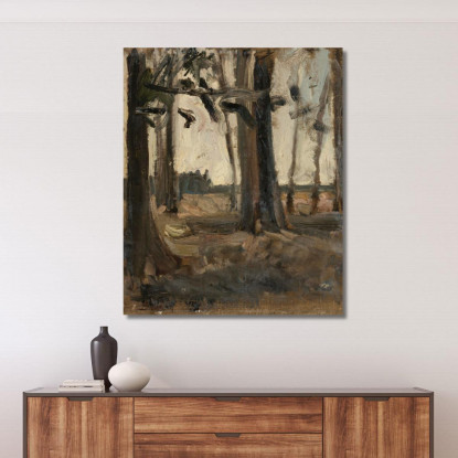 Bordo Della Foresta Nikolai Triik ntr22 quadro stampato su tela