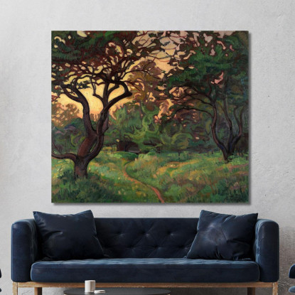 Vecchio Giardino Nikolai Triik ntr30 quadro stampato su tela