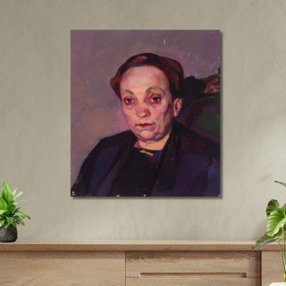Ritratto Di O. Martna Nikolai Triik ntr33 quadro stampato su tela
