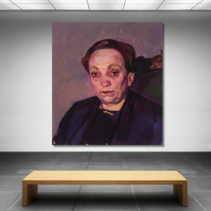 Ritratto Di O. Martna Nikolai Triik ntr33 quadro stampato su tela