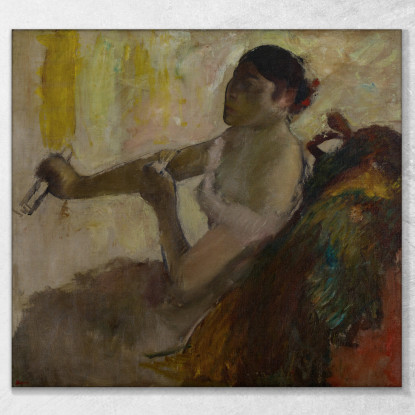 Ritratto Della Signorina Rose Caron Edgar Degas edg224 quadro stampato su tela