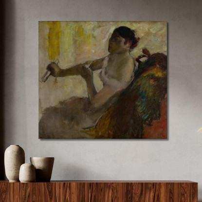 Ritratto Della Signorina Rose Caron Edgar Degas edg224 quadro stampato su tela