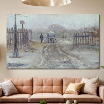 Paesaggio Francese Nils Kreuger nkr17 quadro stampato su tela