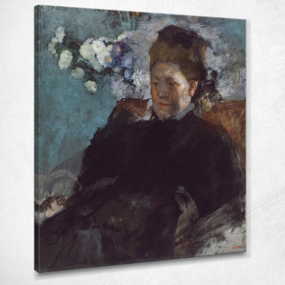 Ritratto Di Una Donna Edgar Degas edg228 quadro stampato su tela