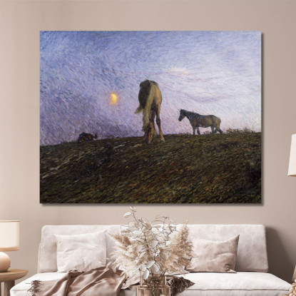 Tramonto Nils Kreuger nkr38 quadro stampato su tela