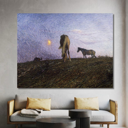 Tramonto Nils Kreuger nkr38 quadro stampato su tela