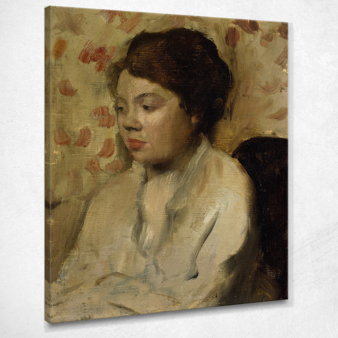 Ritratto Di Una Giovane Donna Edgar Degas edg229 quadro stampato su tela