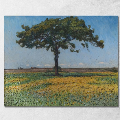 Quercia Giovane Nils Kreuger nkr62 quadro stampato su tela