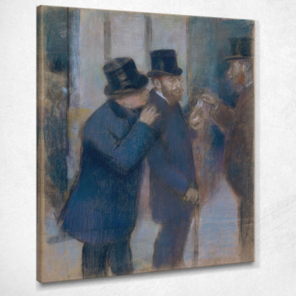 Ritratti In Borsa 2 Edgar Degas edg235 quadro stampato su tela