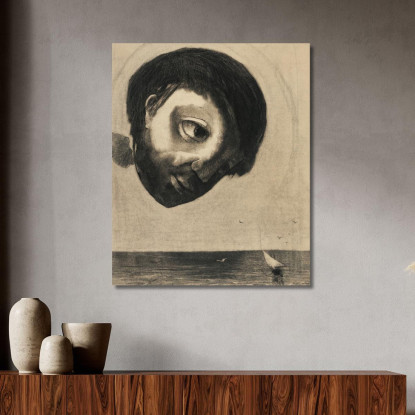 Spirito Guardiano Delle Acque Odilon Redon ord26 quadro stampato su tela
