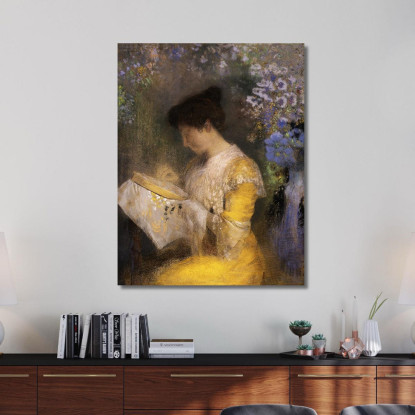 Madame Arthur Fontaine Marie Escudier Odilon Redon ord43 quadro stampato su tela