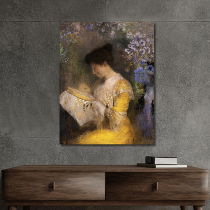 Madame Arthur Fontaine Marie Escudier Odilon Redon ord43 quadro stampato su tela