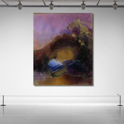 Orfeo Odilon Redon ord51 quadro stampato su tela