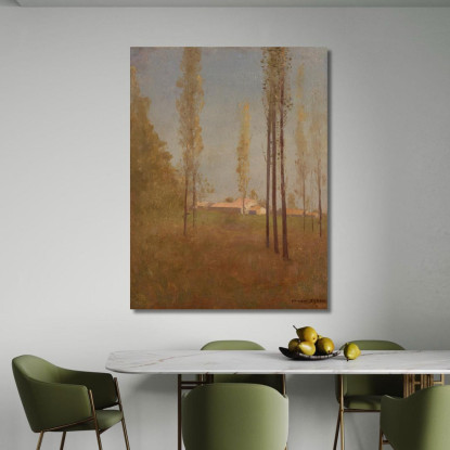 Pioppi A Peyrelebade Odilon Redon ord56 quadro stampato su tela