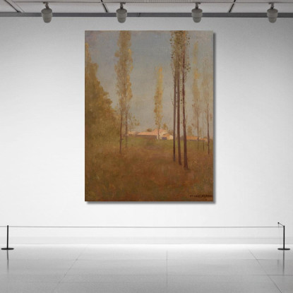Pioppi A Peyrelebade Odilon Redon ord56 quadro stampato su tela