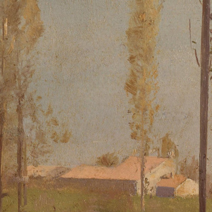 Pioppi A Peyrelebade Odilon Redon ord56 quadro stampato su tela