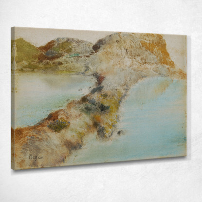 Costa Rocciosa Edgar Degas edg240 quadro stampato su tela