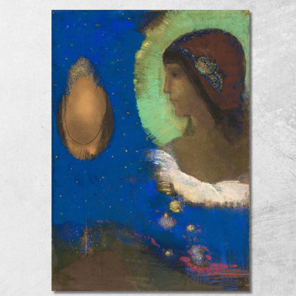 Sita Odilon Redon ord65 quadro stampato su tela