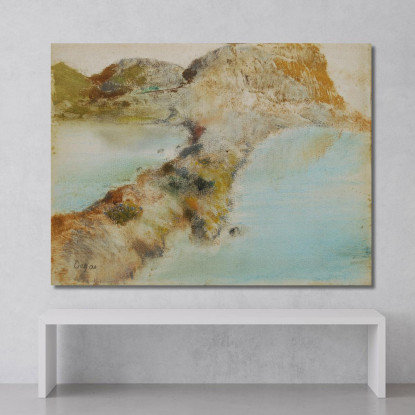 Costa Rocciosa Edgar Degas edg240 quadro stampato su tela