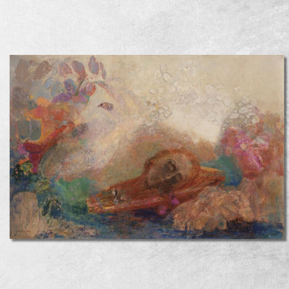 La Morte Di Orfeo Odilon Redon ord72 quadro stampato su tela