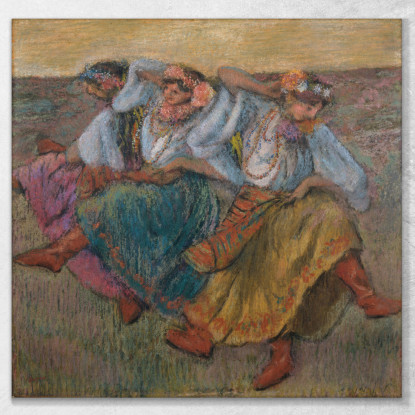 Ballerini Russi Edgar Degas edg242 quadro stampato su tela