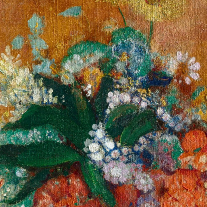 Vaso Di Fiori 2 Odilon Redon ord86 quadro stampato su tela