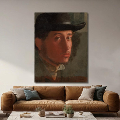 Auto Ritratto Edgar Degas edg246 quadro stampato su tela