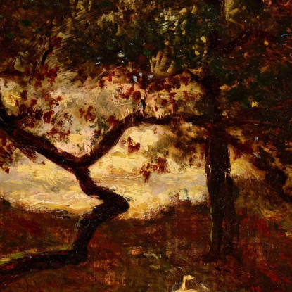Autunno A St. Jean De Paris Foresta Di Fontainebleau Théodore Rousseau trs8 quadro stampato su tela