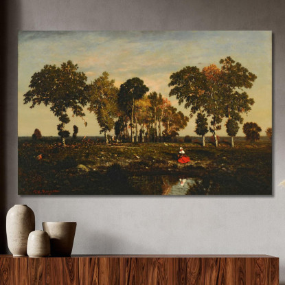 In Mare Théodore Rousseau trs14 quadro stampato su tela
