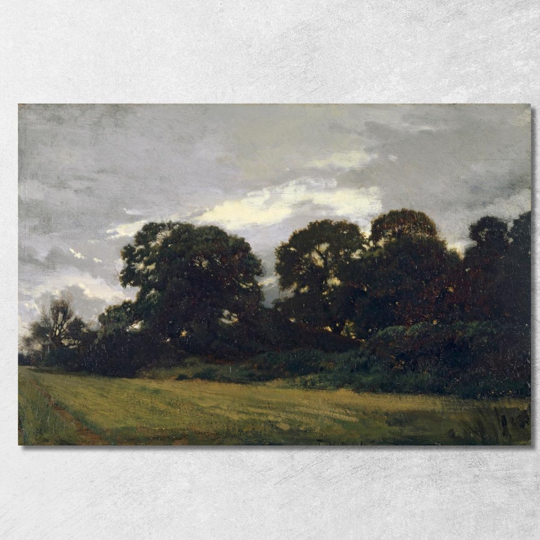 Paesaggio Con Alberi Théodore Rousseau trs22 quadro stampato su tela