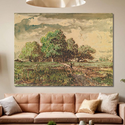 Ritorno Dai Campi Théodore Rousseau trs31 quadro stampato su tela
