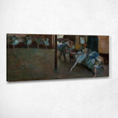 Le Prove Di Balletto Edgar Degas edg255 quadro stampato su tela