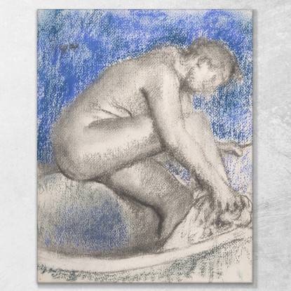 Il Bagno 2 Edgar Degas edg256 quadro stampato su tela