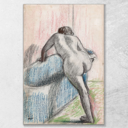 Il Bagno Edgar Degas edg257 quadro stampato su tela