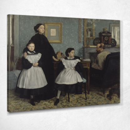 La Famiglia Bellelli Edgar Degas edg259 quadro stampato su tela