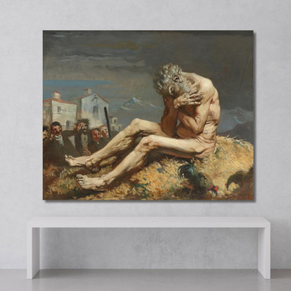 Lavoro William Orpen wrp8 quadro stampato su tela