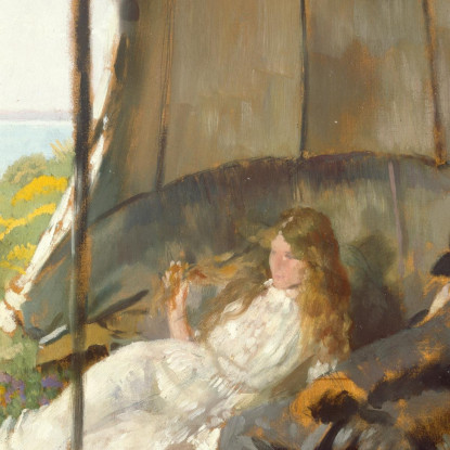 Guardando Il Mare William Orpen wrp13 quadro stampato su tela