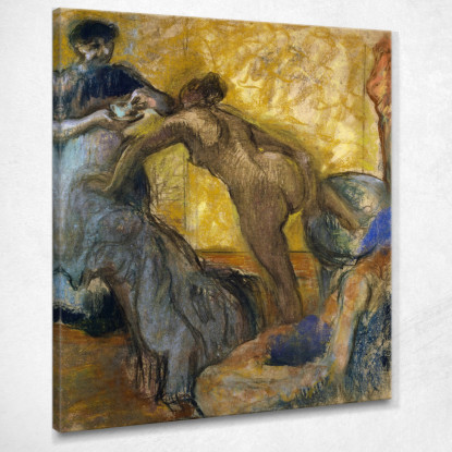 La Tazza Di Cioccolata Calda Edgar Degas edg264 quadro stampato su tela