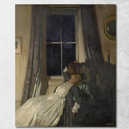 Notte N. 2 William Orpen wrp17 quadro stampato su tela