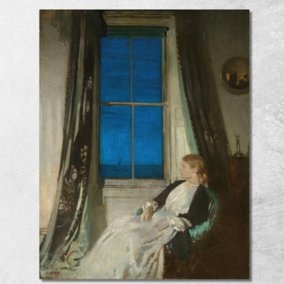 Notte William Orpen wrp18 quadro stampato su tela