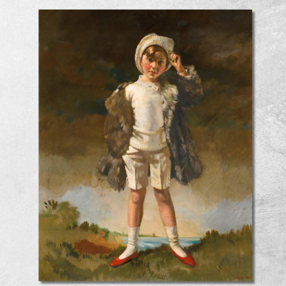 Noll Figlio Di Oliver St. John Gogarty William Orpen wrp19 quadro stampato su tela