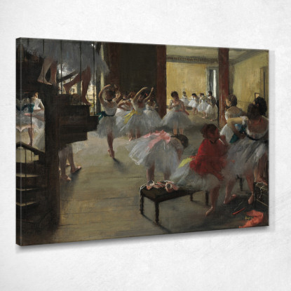 La Lezione Di Danza Edgar Degas edg265 quadro stampato su tela