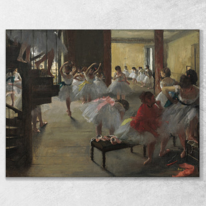 La Lezione Di Danza Edgar Degas edg265 quadro stampato su tela