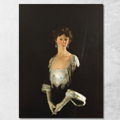 Ritratto Di Rose Quarta Marchesa Di Headfort William Orpen wrp28 quadro stampato su tela