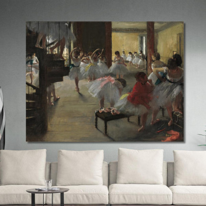 La Lezione Di Danza Edgar Degas edg265 quadro stampato su tela