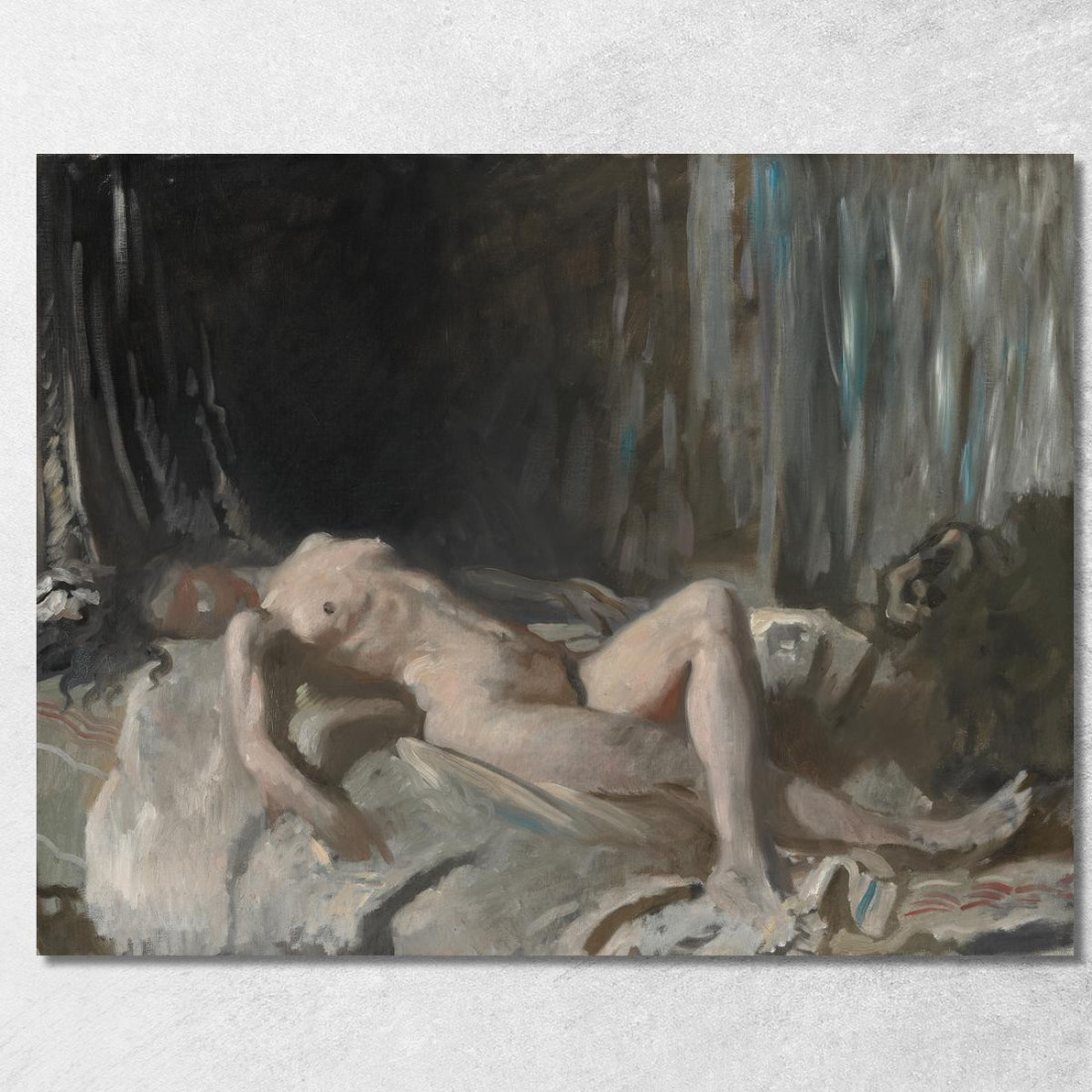 Studio Di Un Nudo Femminile William Orpen wrp33 quadro stampato su tela