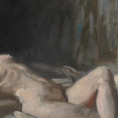 Studio Di Un Nudo Femminile William Orpen wrp33 quadro stampato su tela