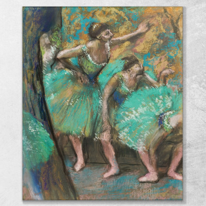 I Ballerini 2 Edgar Degas edg266 quadro stampato su tela